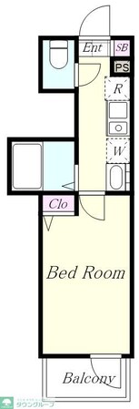 MELDIA東高円寺(メルディア)の物件間取画像